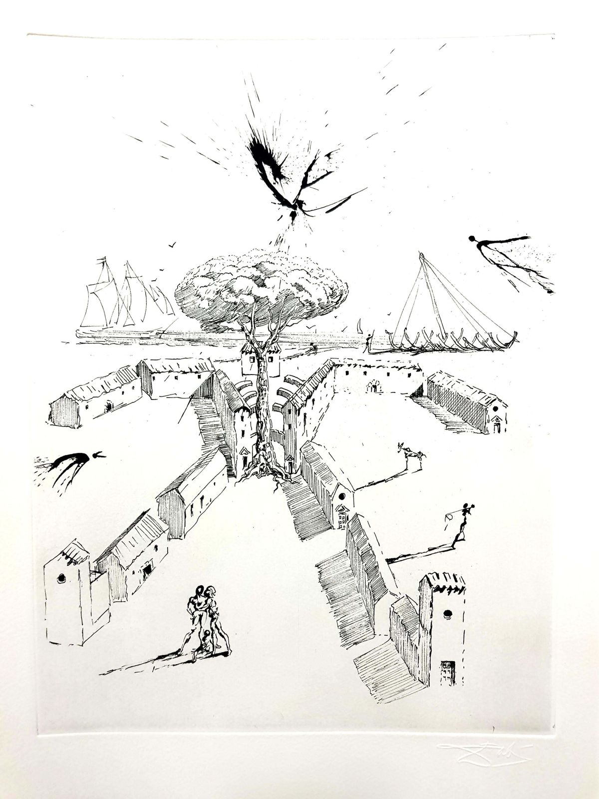 Salvador Dalí­Salvador Dali   The Drawers1967
