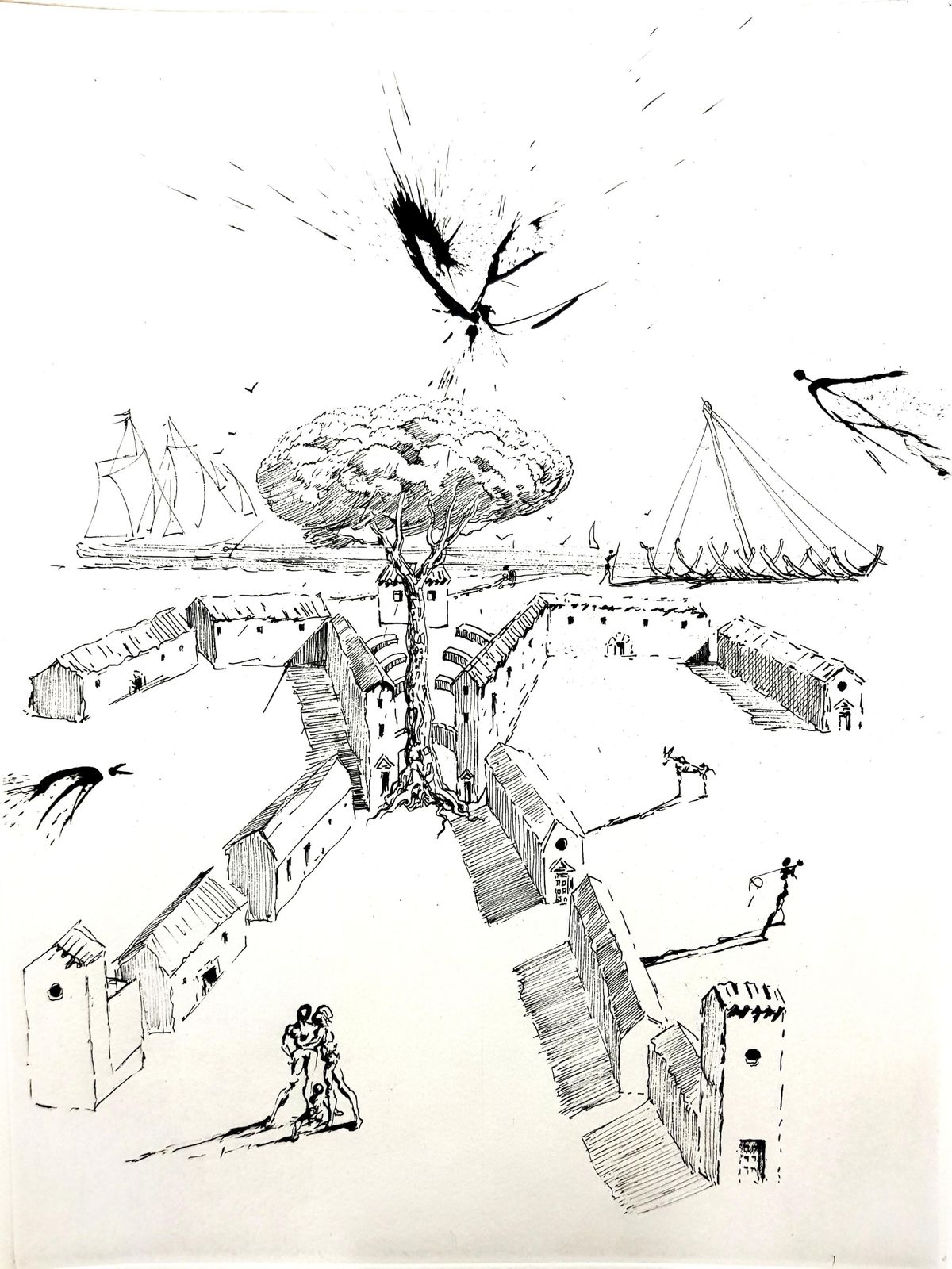 Salvador Dalí­Salvador Dali   The Drawers1967 photo furniture