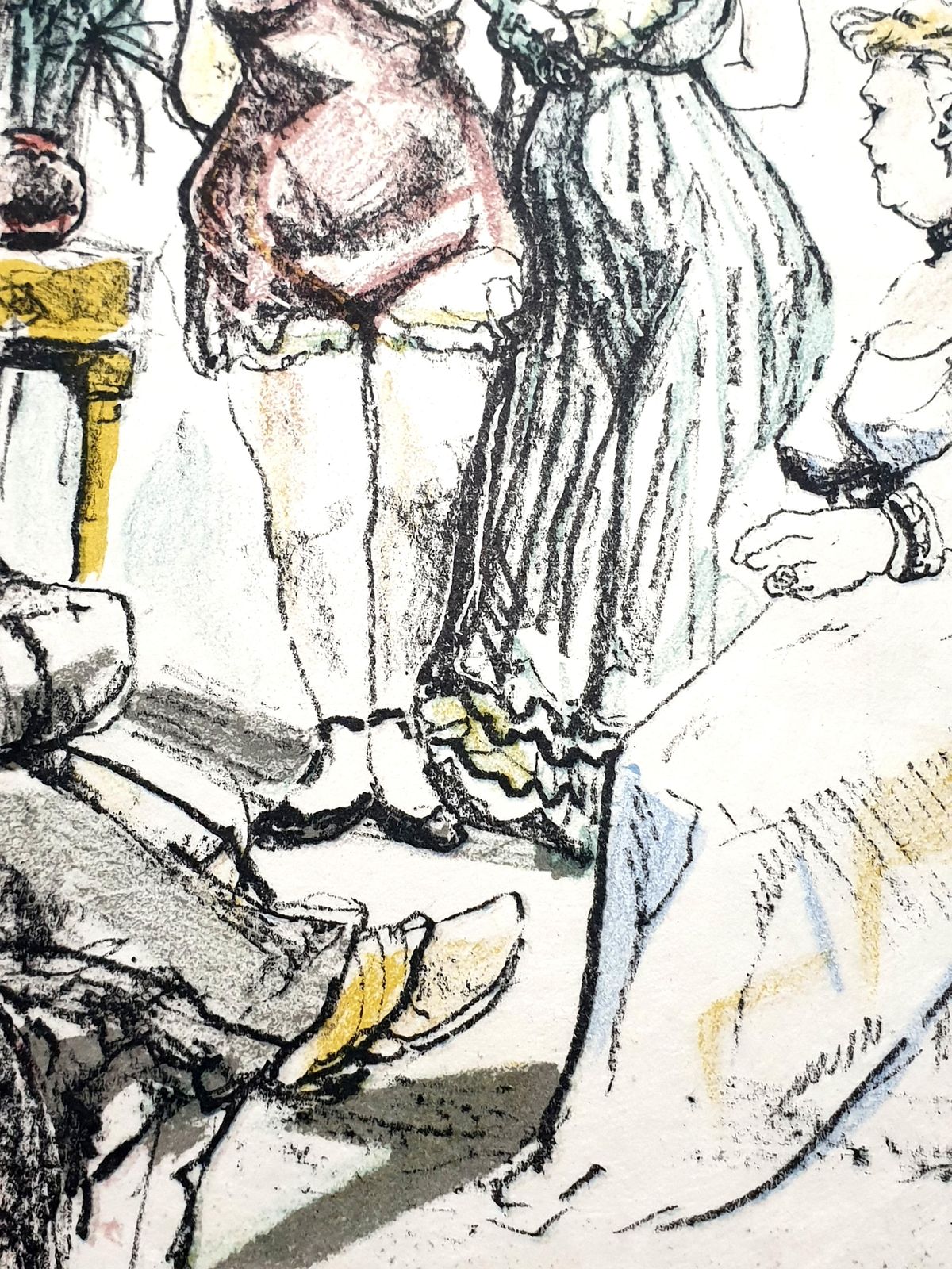 Léonard Tsugouharu Foujitaleonard Foujita   House Of Delights   Original Signed Lithographcirca 1960 photo for sale