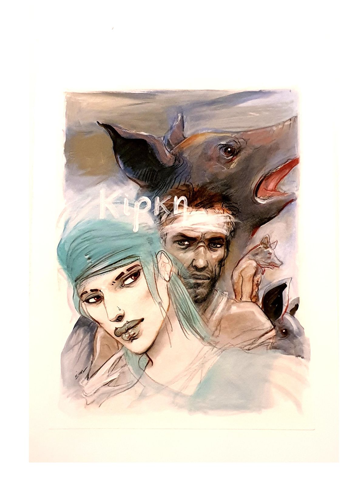 Enki Bilalenki Bilal   Circe   Original Lithograph2012