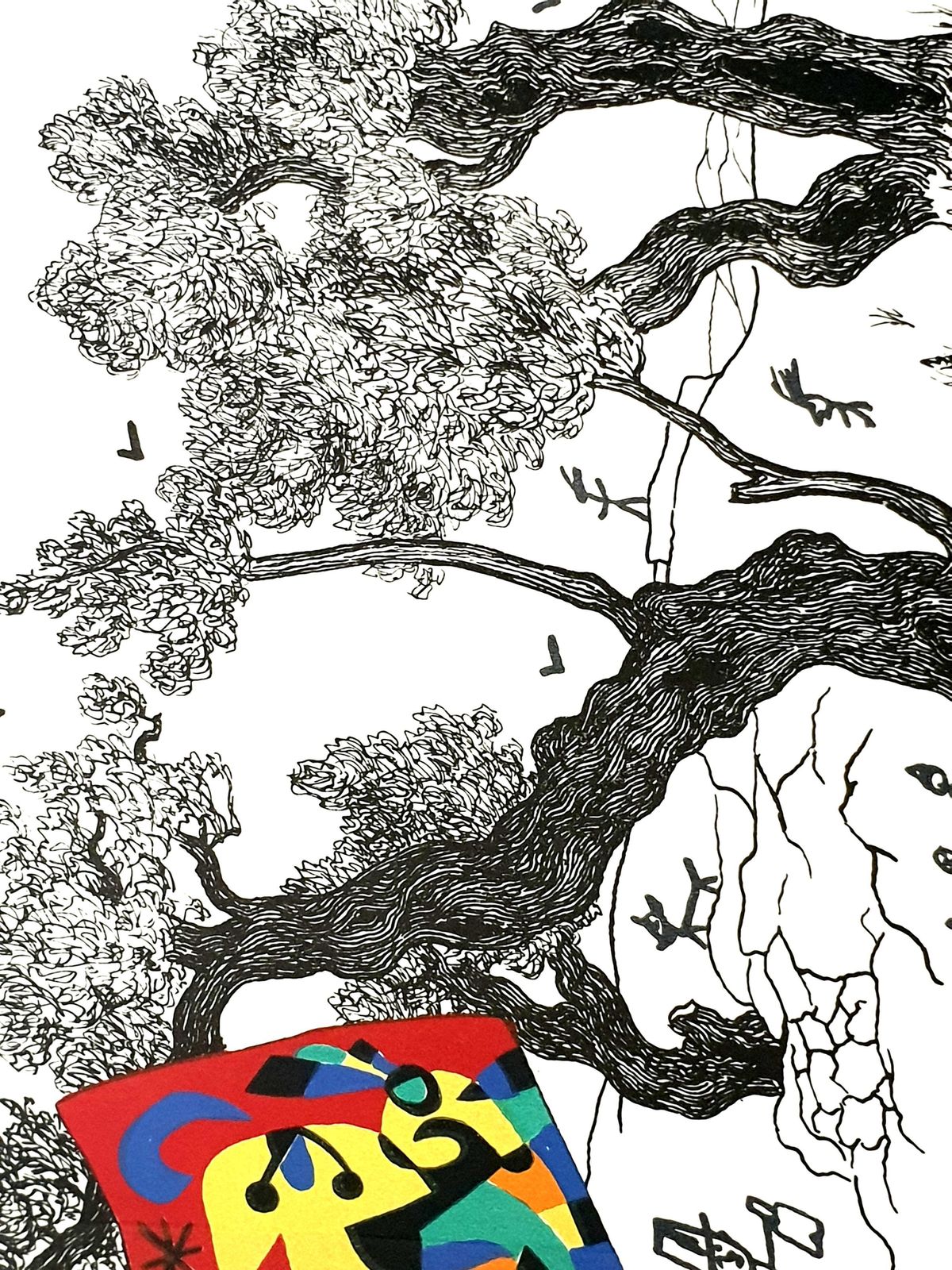 photo for sale Joan Mirójoan Miro   The Party   Original Lithograph1956