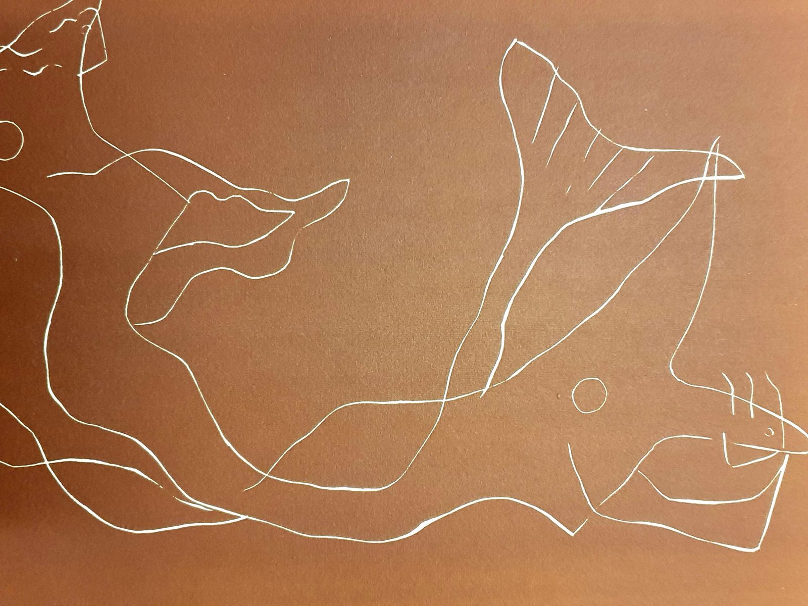 Henri Laurenshenri Laurens   Ocean   Original Color Linoleum Cut1938 photo vinterior