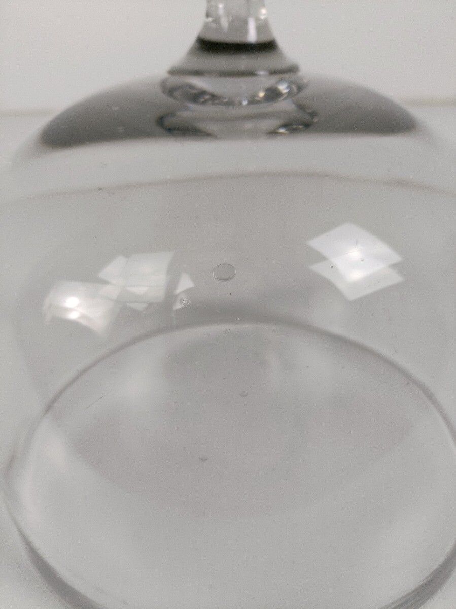 Antique Glass Hand Blown Art Deco Cheese Dome French photo 162.0