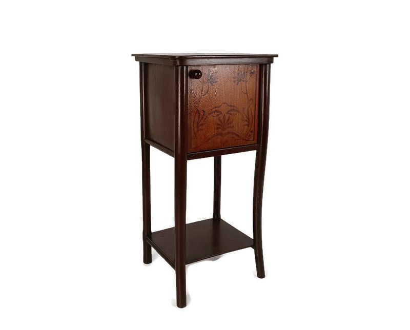 Hallway Cabinet Nightstand Bedroom Table Hall Cabinet End Side Antique Jugendsti