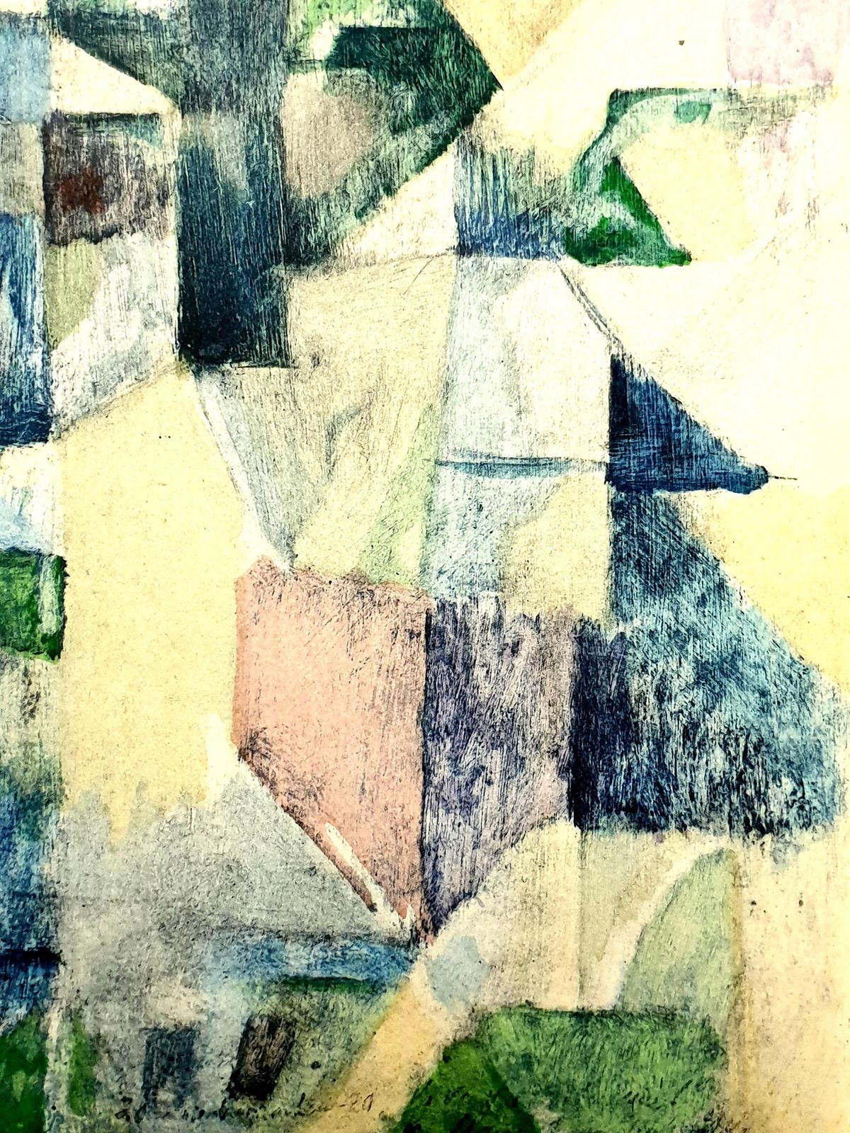 (After) Robert Delaunay(after) Robert Delaunay   La Fenêtre No. 2   Pochoir1957 photo 1410.0