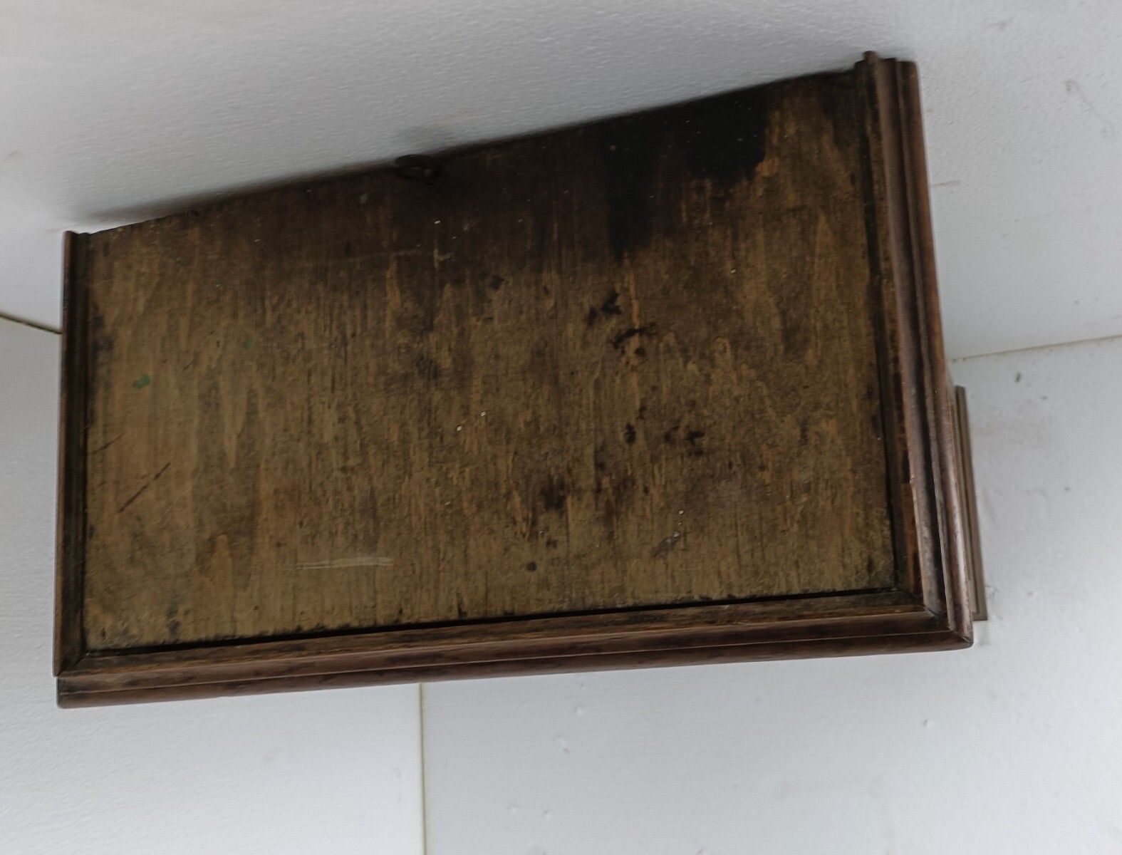 Medicine Apothecary Bathroom Kitchen Cabinet Antique Large Gorgeous Inlay Bevele photo furniture