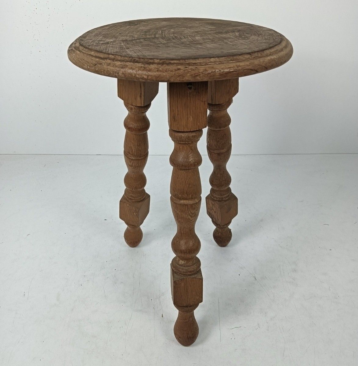 Very Special Tripod Pedestal Plant Stand Bonsai Table Side Occasional Table Wood photo vinterior