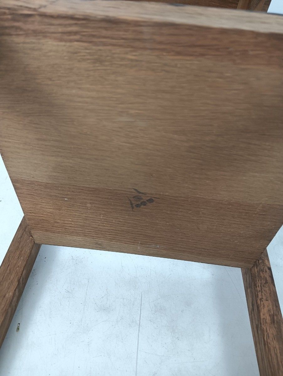 Vintage Stool Pedestal Plant Stand Side Occasional Table Vintage  Two Tier Carve photo buy