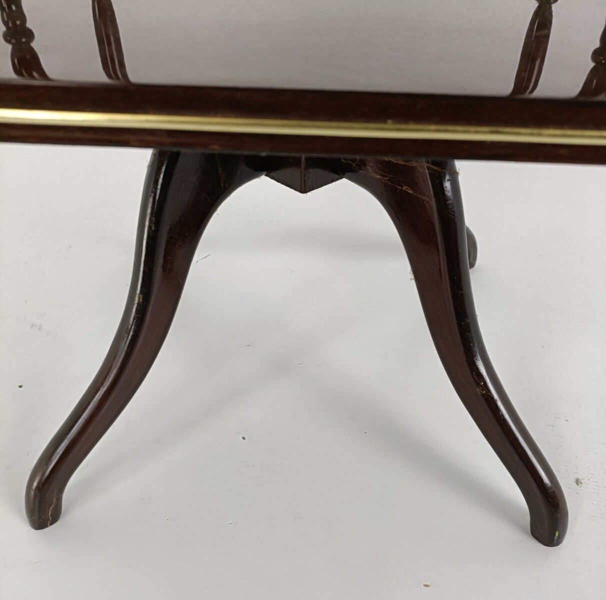 Pedestal Display Side Table Plant Stand Italian Lackered Wood Vintage Etagère photo Furniture