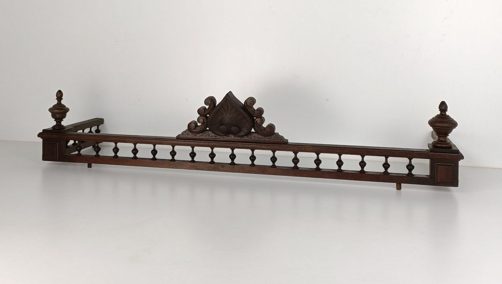Xl Beautiful Hand Carved Wood Pediment Ornate Over Door Architectural Reclaimed photo furniture