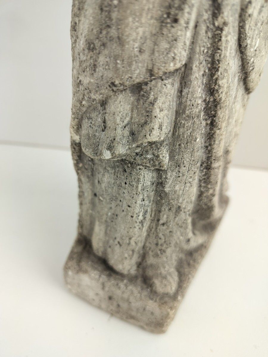 Outdoor Protection House  Statue Virgin Mary Madonna  In Stone Stoneware Collect photo 283.0