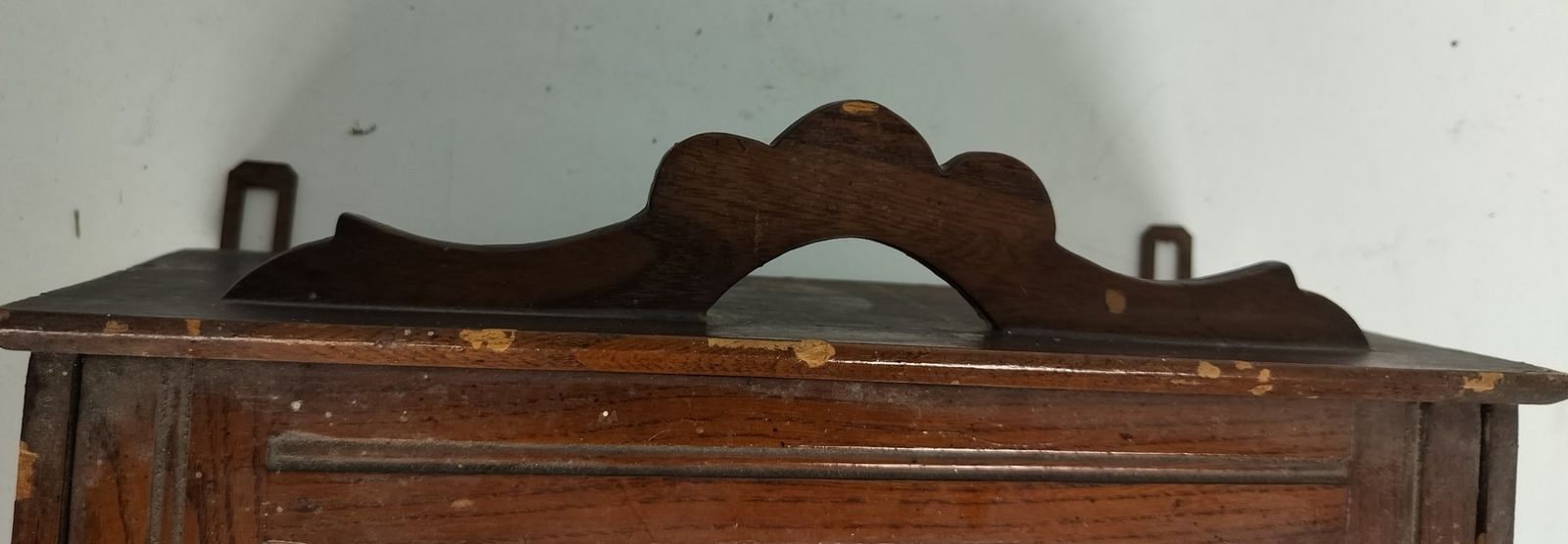 Antique Pharmacy Medicine Apothecary Cabinet Wood Beveled Glass Barn Farmhouse S photo buy