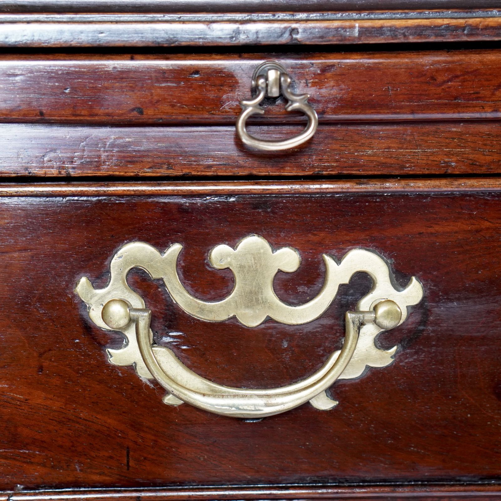 photo for sale Georgian Mahogany Bachelor's Chest Of Drawers