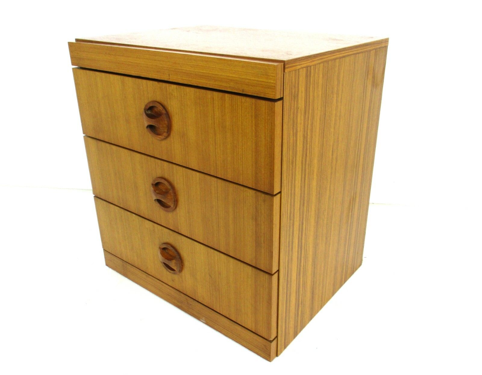 Vintage Danish Modern Style Chest Of Drawers Cabinet 60s 70s