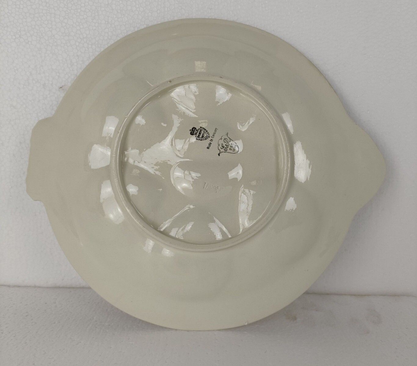 Oyster Fish Plate Germany Ceramic Waechtersbach Vintage Fish Shaped photo 69.0