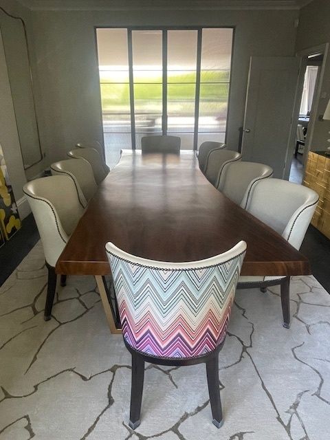 10 Seater Wooden Dining Table And Chairs photo furniture