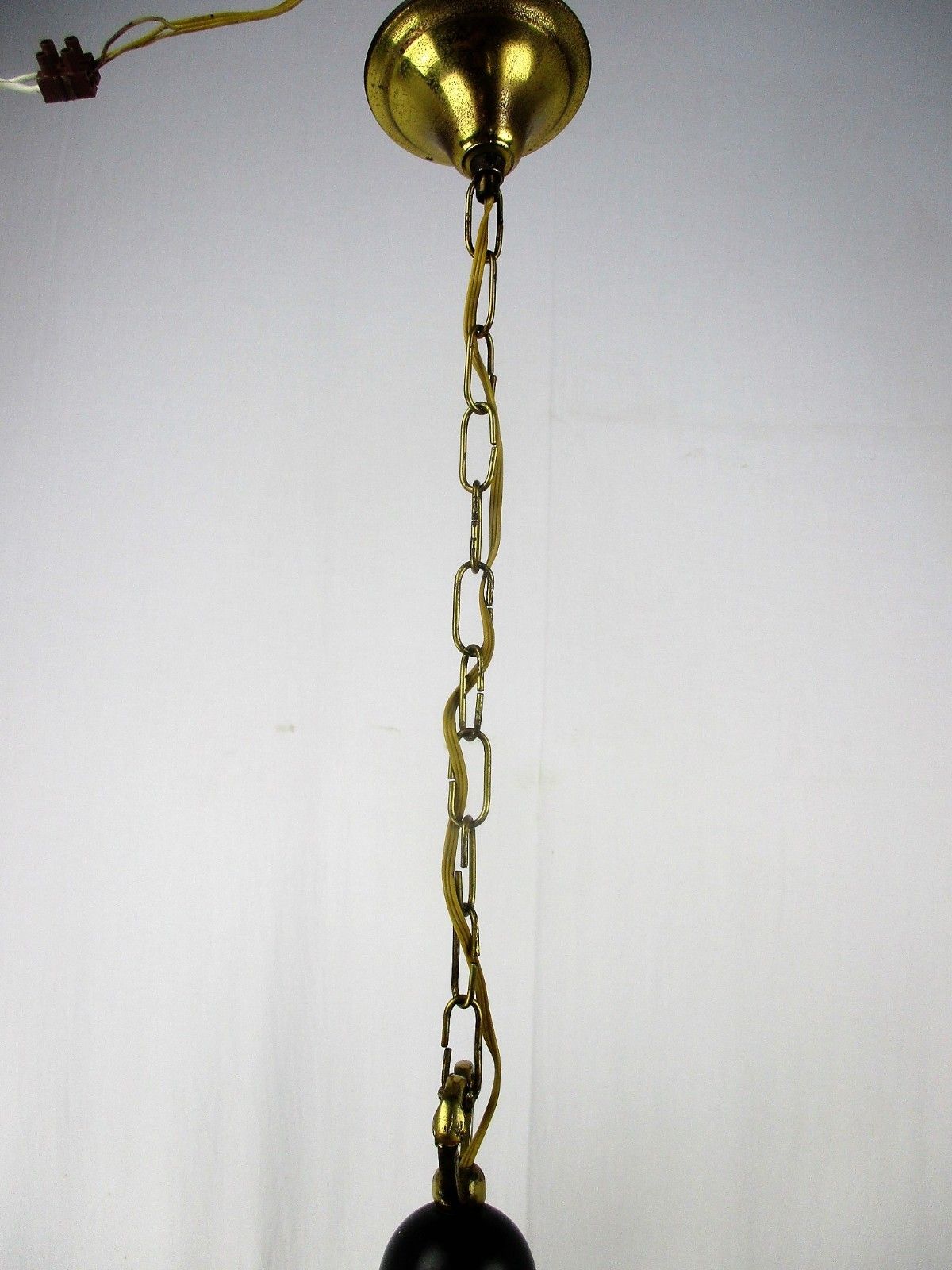 photo for sale French Wooden Brass 8 Arms Lights Chandelier French Empire Fleur De Lis Rare Htf