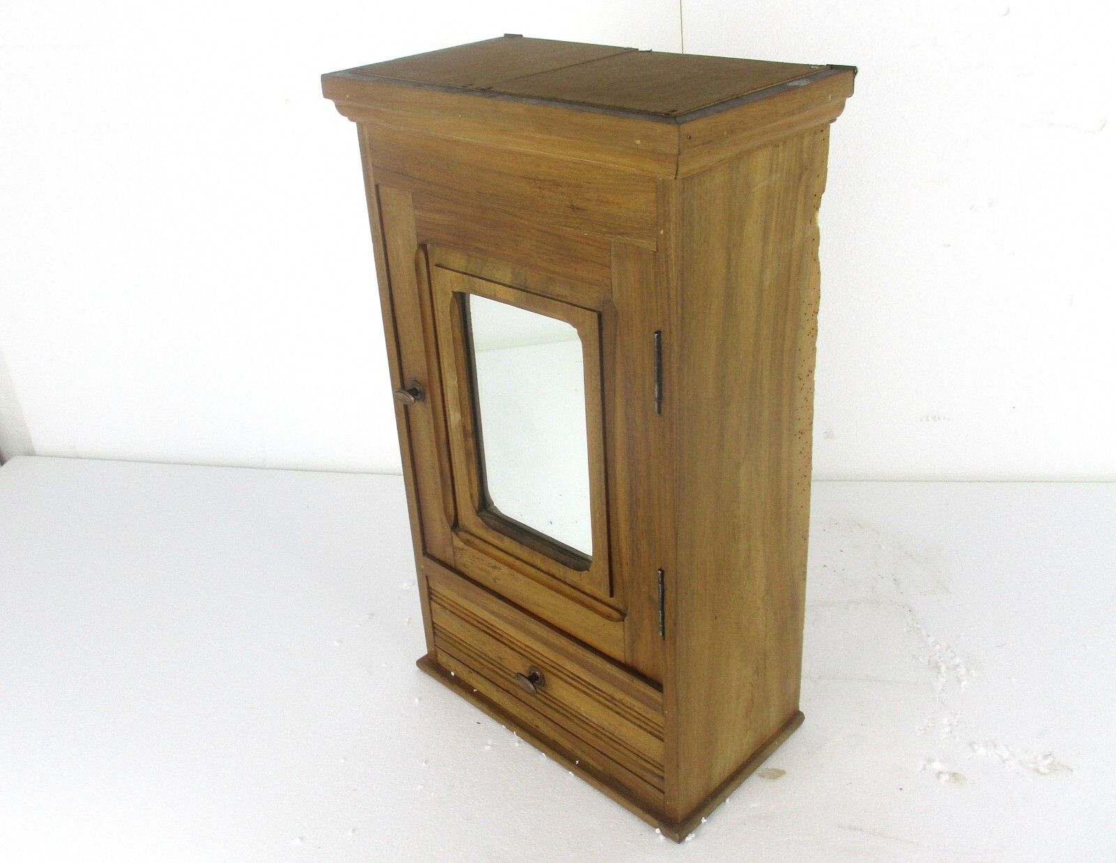 Large Apothecary Bathroom Medicine Kitchen Cabinet Wood Barn Farmhouse Style photo 371.0