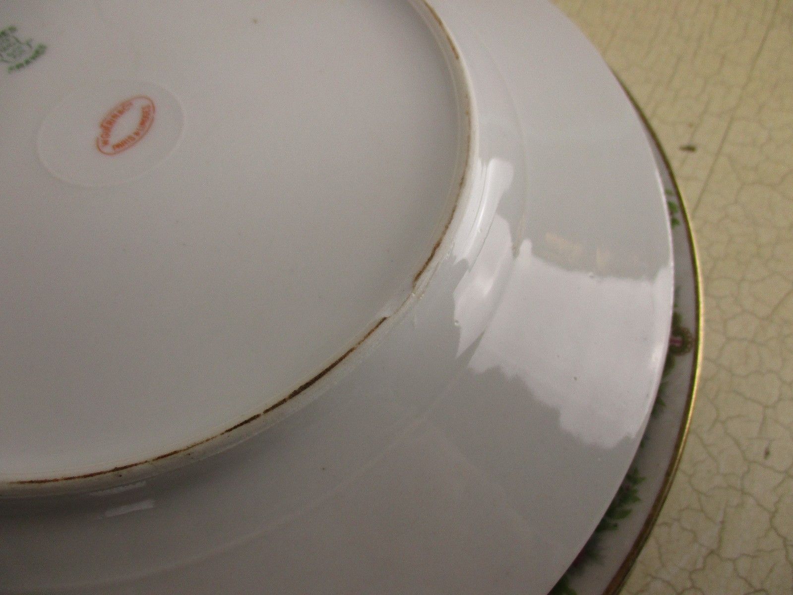 Set Of 6 Limoges Dinner Plates Wg Limoges Guerin French France Gorgeous photo buy