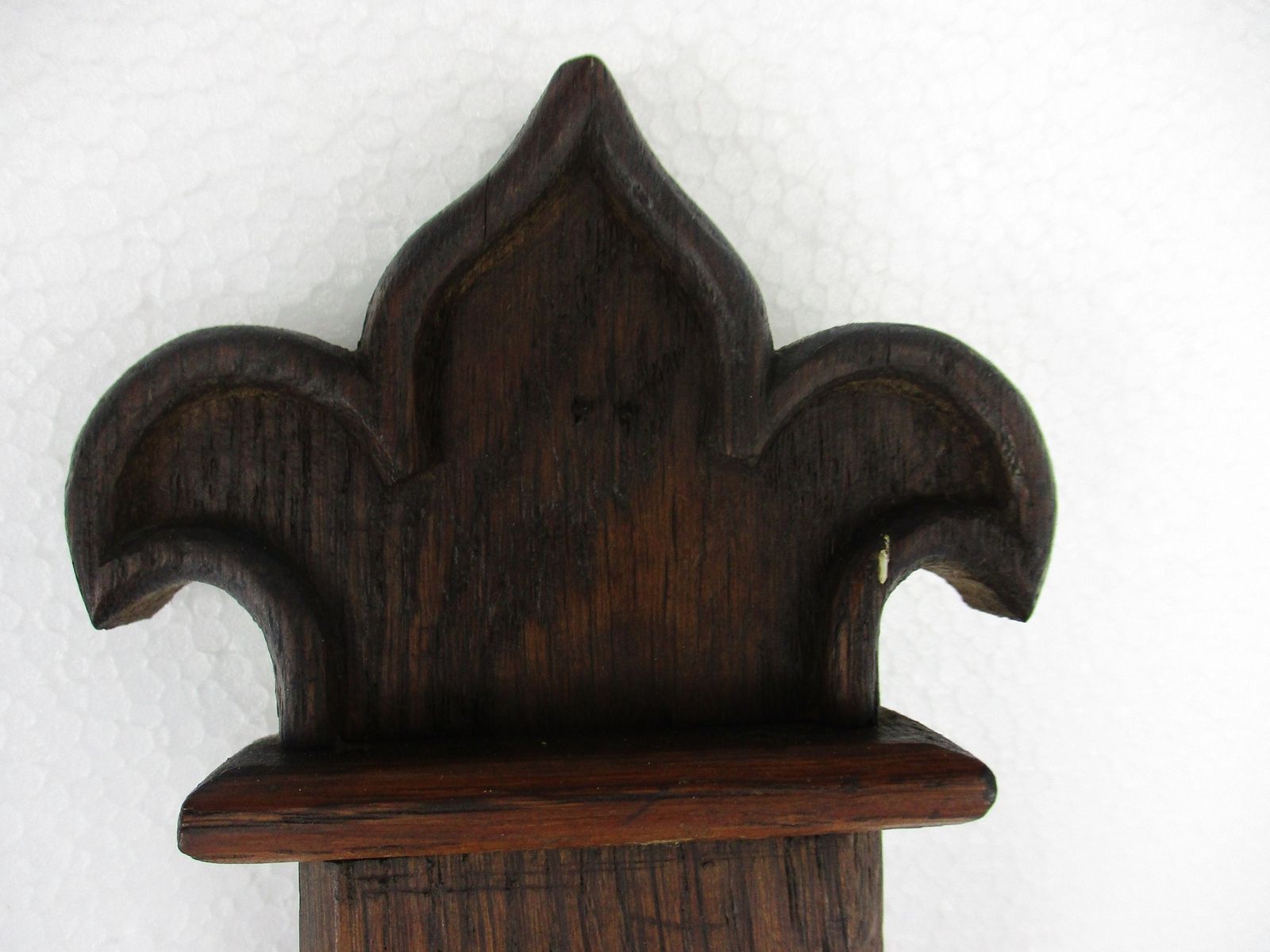 Large French Oak Hanging Church Crucifix Cross Jesus Christ Bronze Stunning Art photo 384.0
