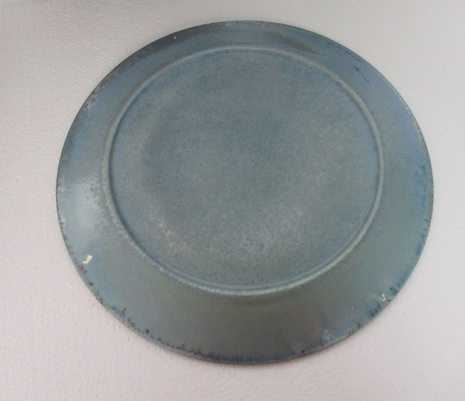 Set Of 6 French Oyster Plates Porcelain Faience Hand Painted Glazed photo 130.0