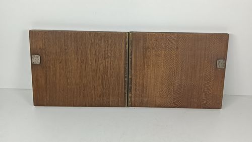 Antique Couple Of Door Panels Cabinet Carved Wood Inlay Beautiful Architectural photo buy