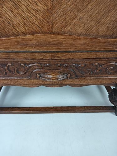 Antique Gorgeous Nightstand Cabinet With Side Compartments Exceptional Very Rare photo 809.0