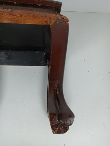 photo furniture Hand Carved Wooden Chinese Hall Console Table Pedestal Bonsai Stand Low Dragon