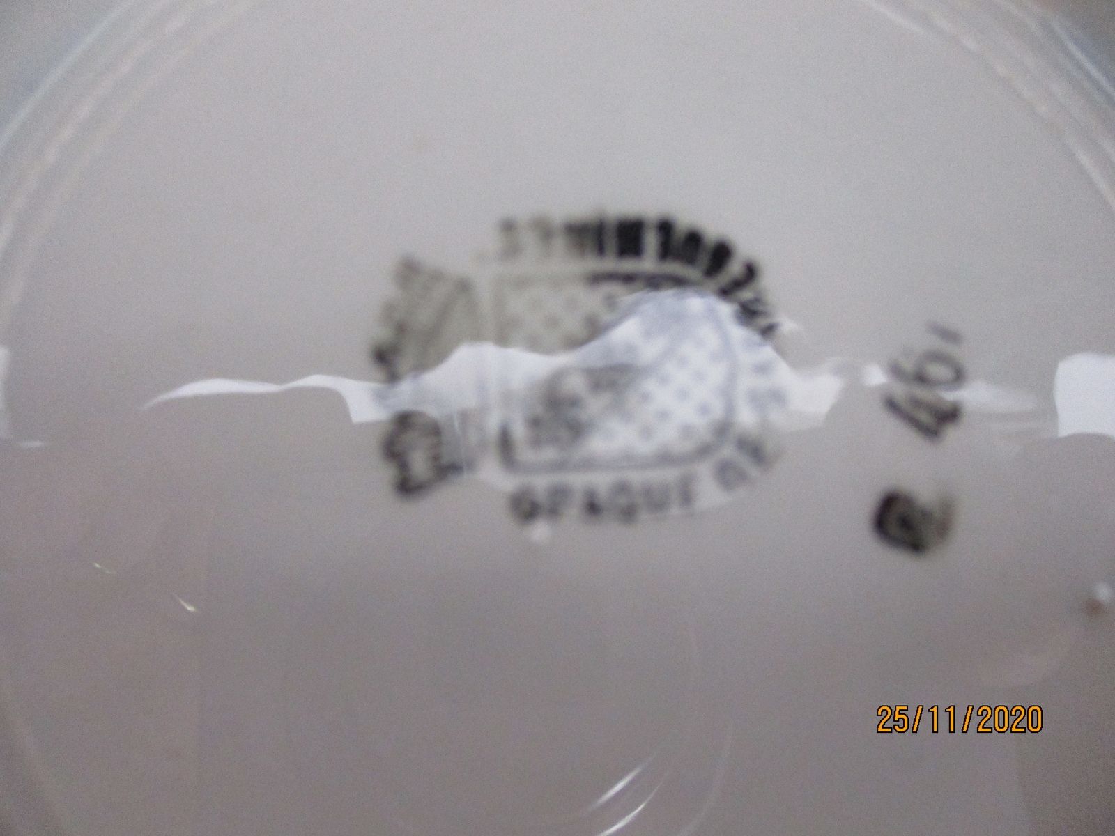 photo for sale Antique Royal Copenhagen Blue Fluted Soup Tureen Dish Marked Sarreguemines 1875
