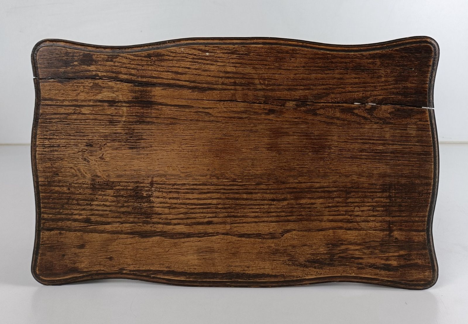 photo for sale Barley Twist Wooden Side Table Desk Two Tier Barn Country Style Mid Century Engl