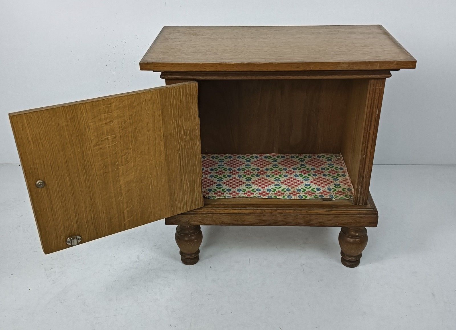 Nightstand End Table Dresser 50s Wood Vanity Cabinet Bedroom Cabinet Modernist photo for sale