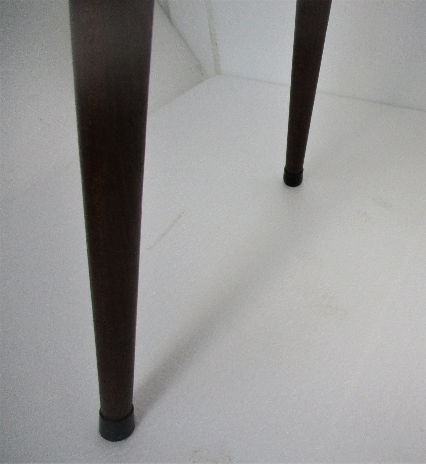Vintage Nightstand Mid Century Danish Modern Style End Table Modernist Funky Era photo vintage