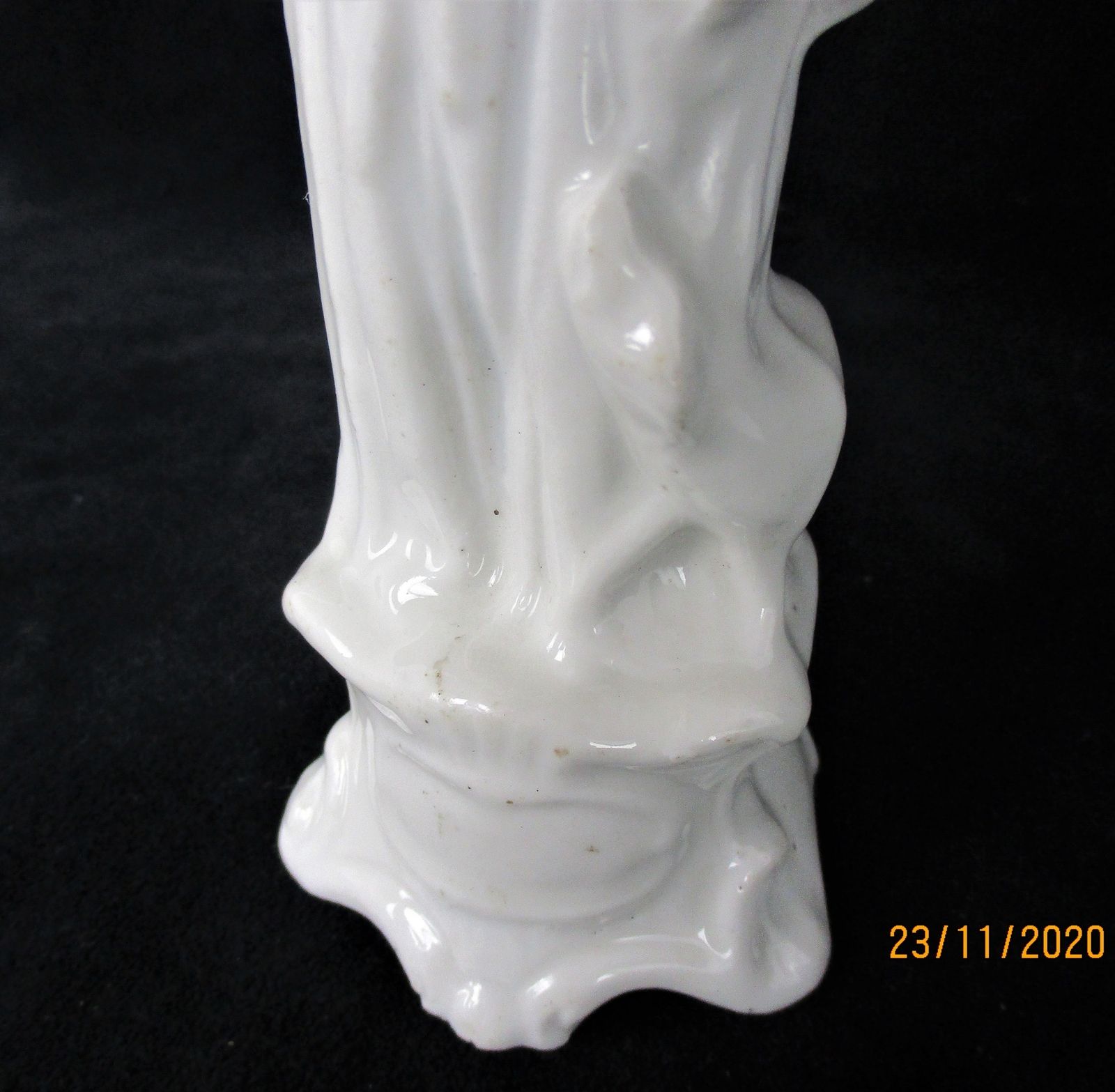 Statue Saint Roch Rocchus Rocco Vieux Paris Porcelain Patron Of Dogs Bachelors H photo for sale