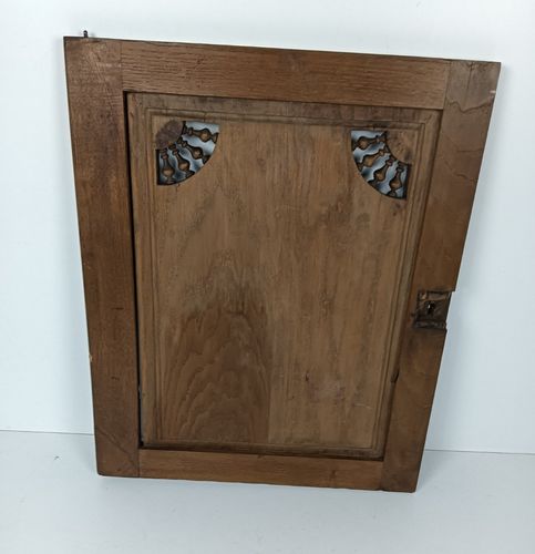 Antique 19th Century Door Panel Breton Figurines Ornate Carved Wood Architectura photo 263.0
