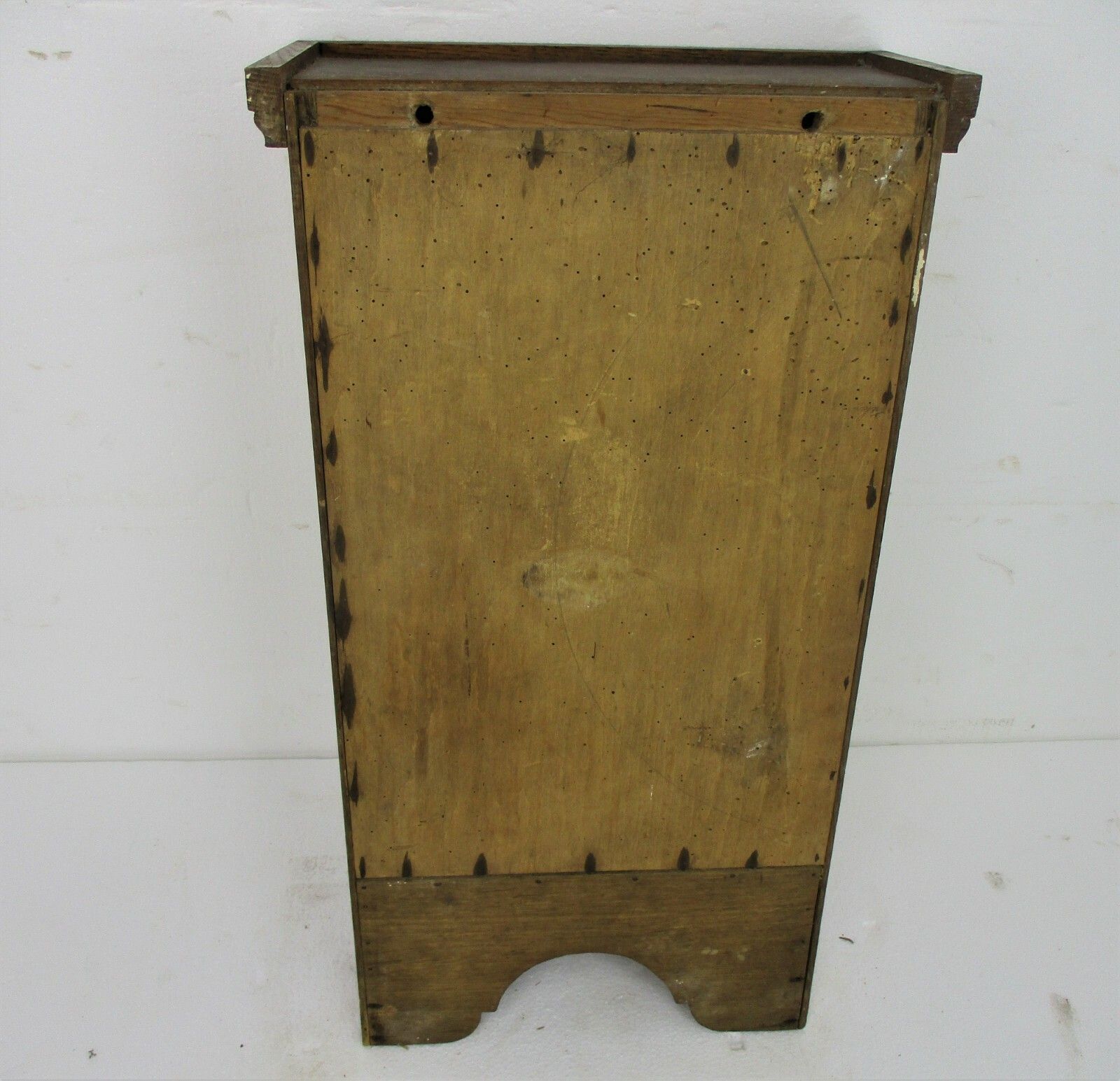Kitchen Medicine Apothecary Wood  Apothecary Bathroom Cabinet Beveled Glass photo vintage