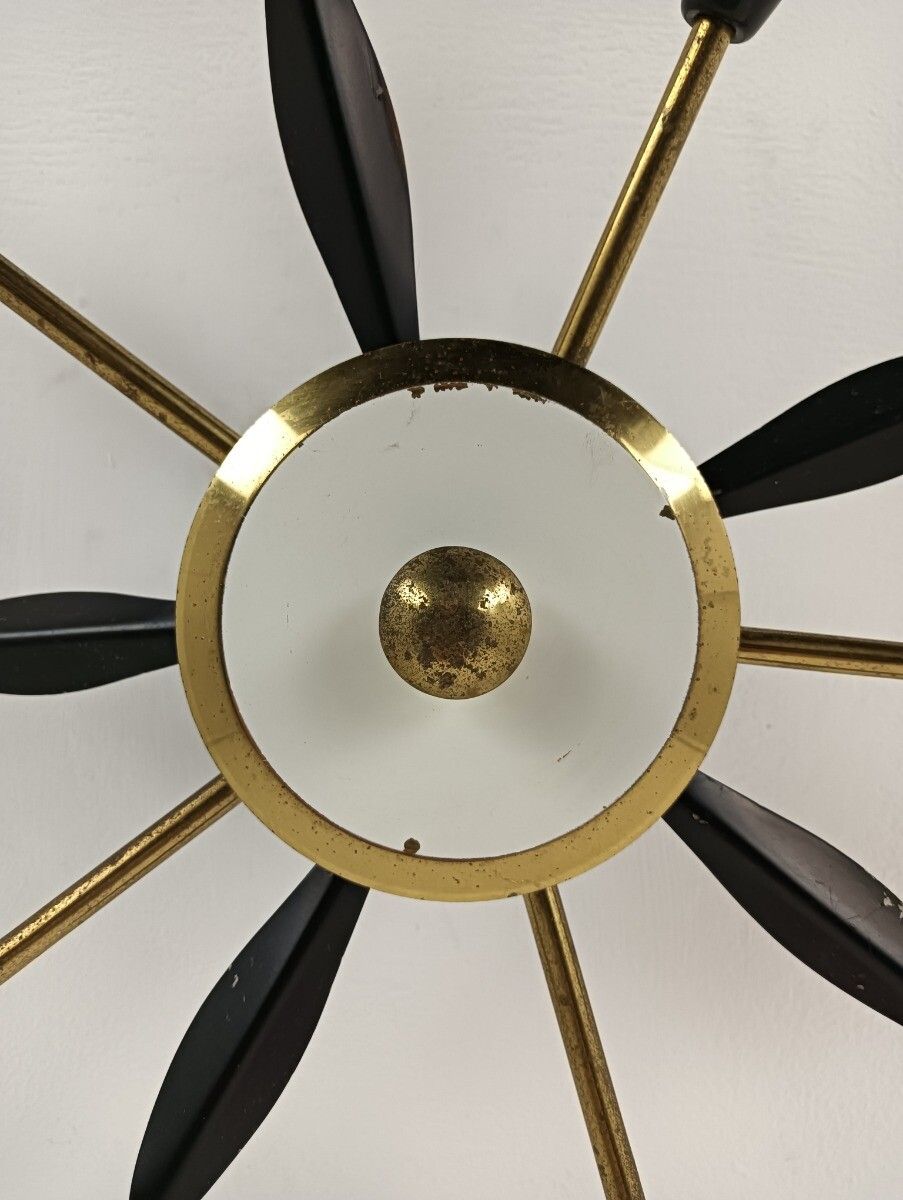 Stilnovo Sputnik Spider Chandelier 5  Lights Arm Vintage Retro Funky Pop Art Sty photo 323.0