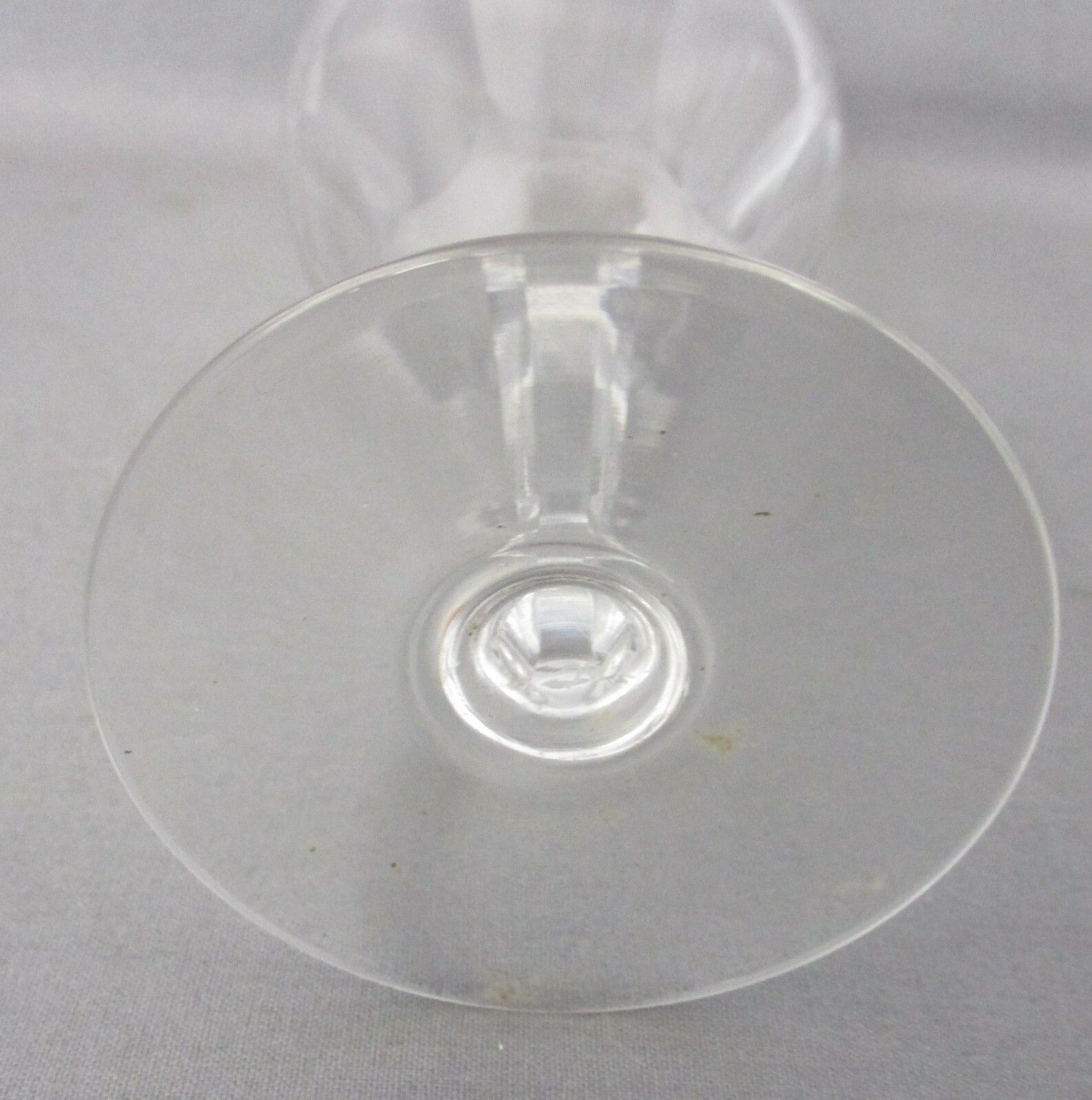 Set Of 6 Crystal Glasses Val St Lambert Clear Tilly Wine Roemer Vsl Htf Large photo 297.0