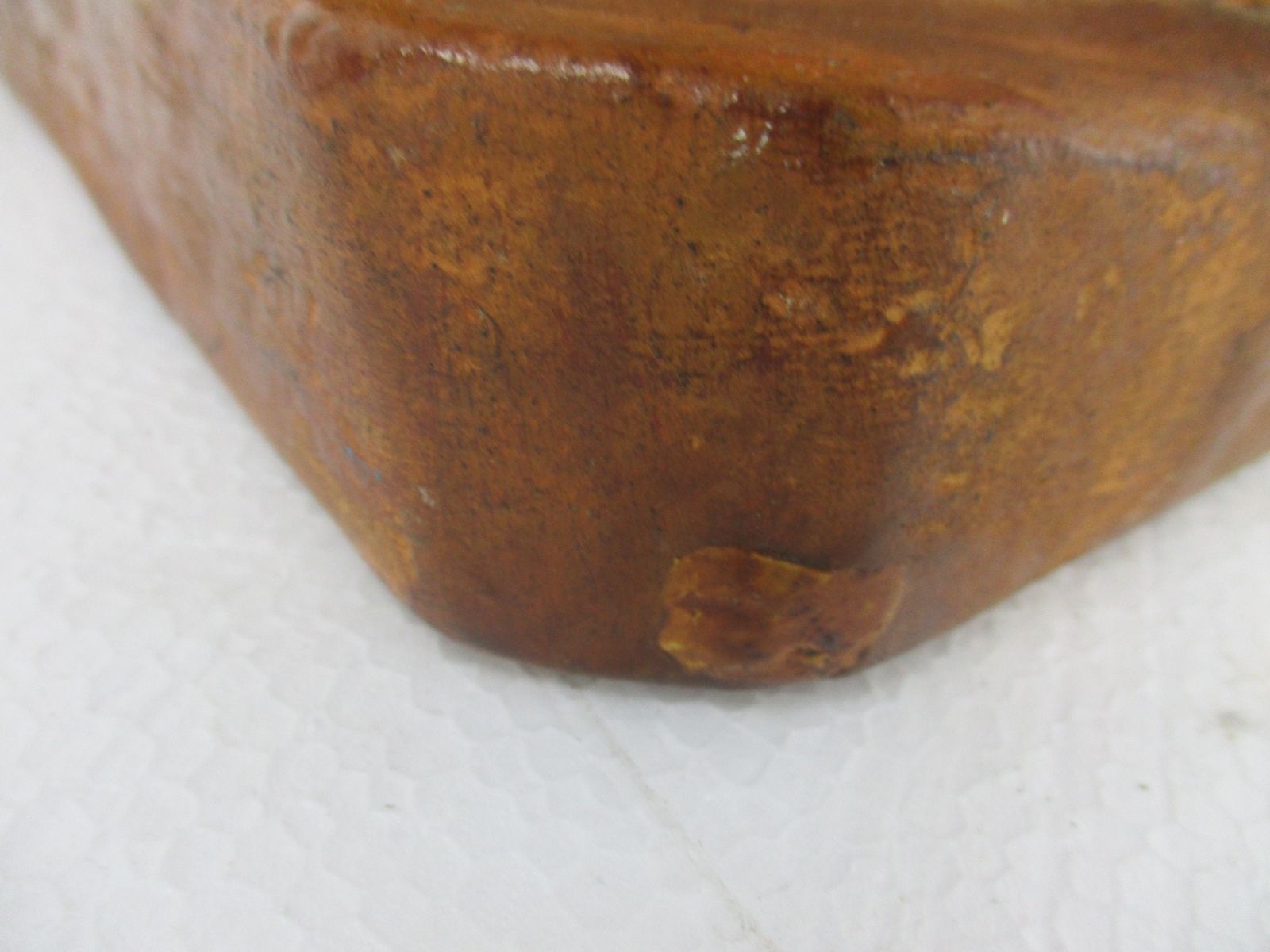 Statue Virgin Mary Madonna Infant Child Tenderness Terra Cotta Gorgeous 23.22& photo furniture
