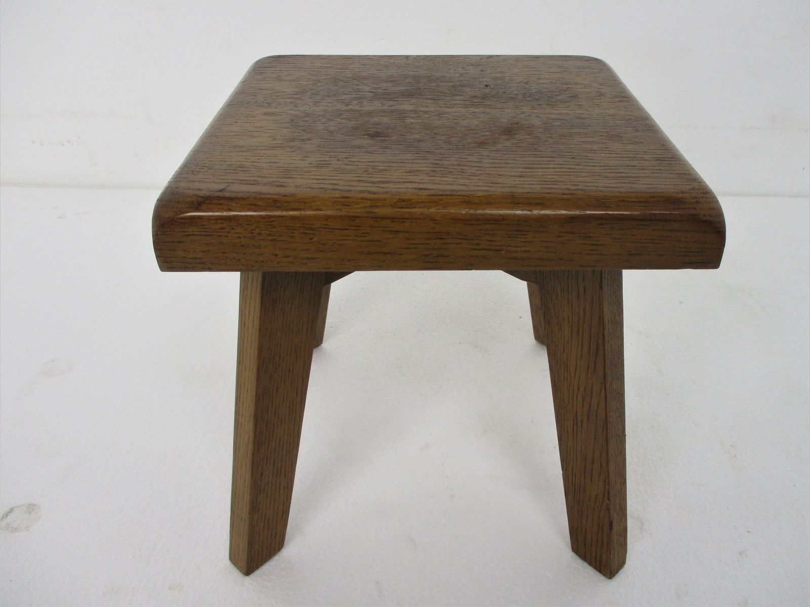 Square! Milk Milking Stool Farmhouse Country Barn Style Side Display Table Pedes photo for sale