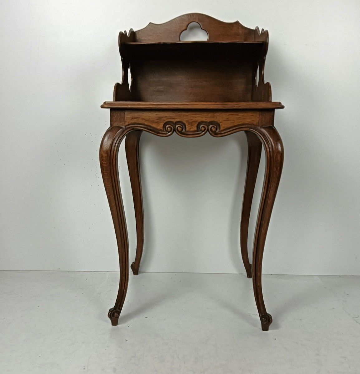 Hallway Nightstand End Side Table Cabinet Desk Furniture Sweet Antique Wood photo for sale