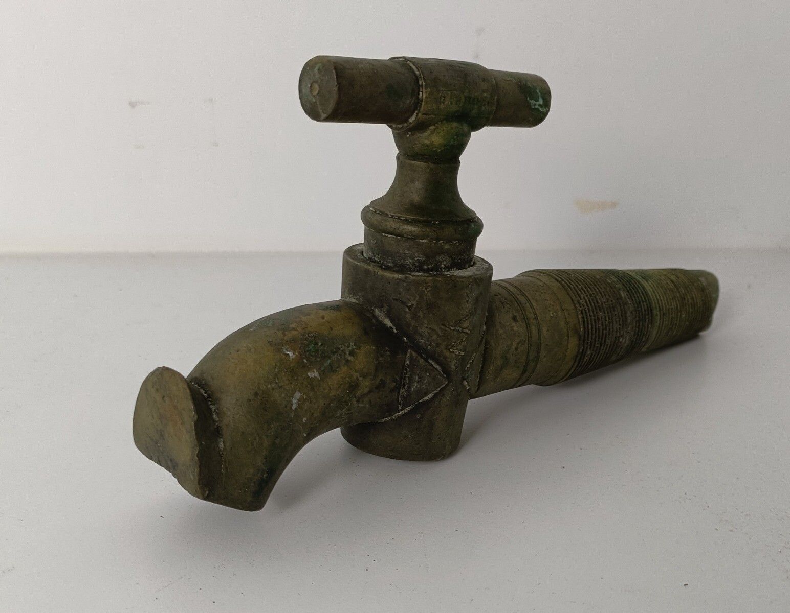 Antique Faucet Tap Architectural Industrial Barn Country Farmhouse Sink Reclaime photo 131.0