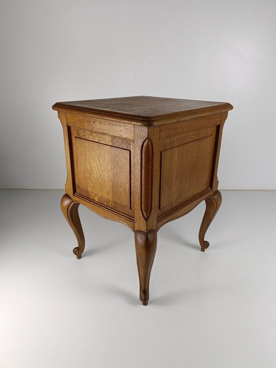 Furniture Nightstand End Table Dresser 50s Wood Vanity Cabinets Louis XVI Style Louis XV M photo