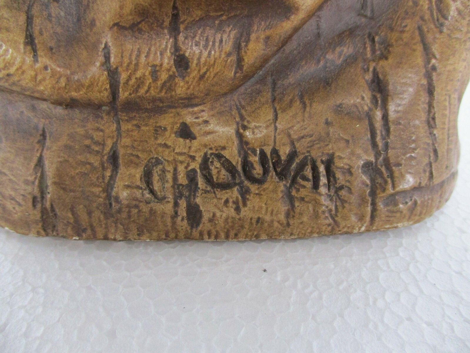 L Statue Saint Mary Magdalene Patron Sinners Myrrh Bearer Plaster Htf 22.44" photo buy