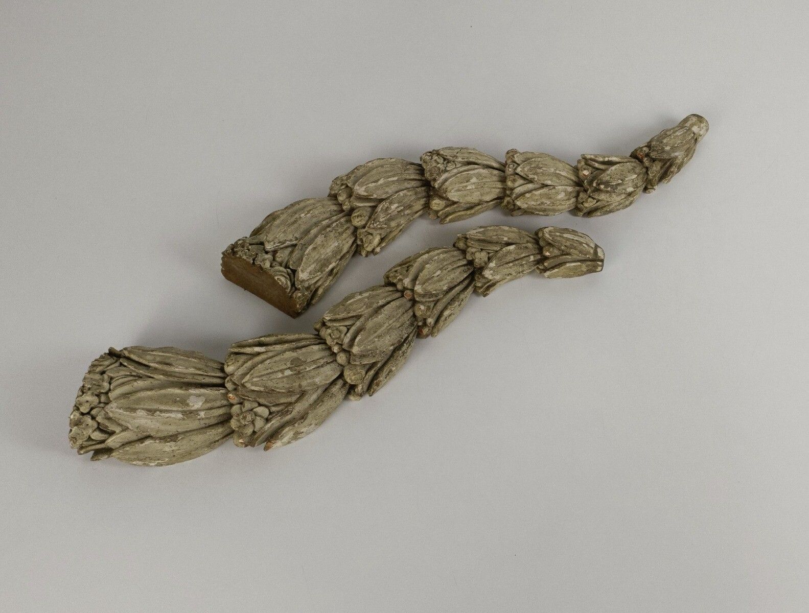 Antique Corbels Hand Carved Wood Architectural Reclaimed Salvaged Flowers Leafs photo furniture