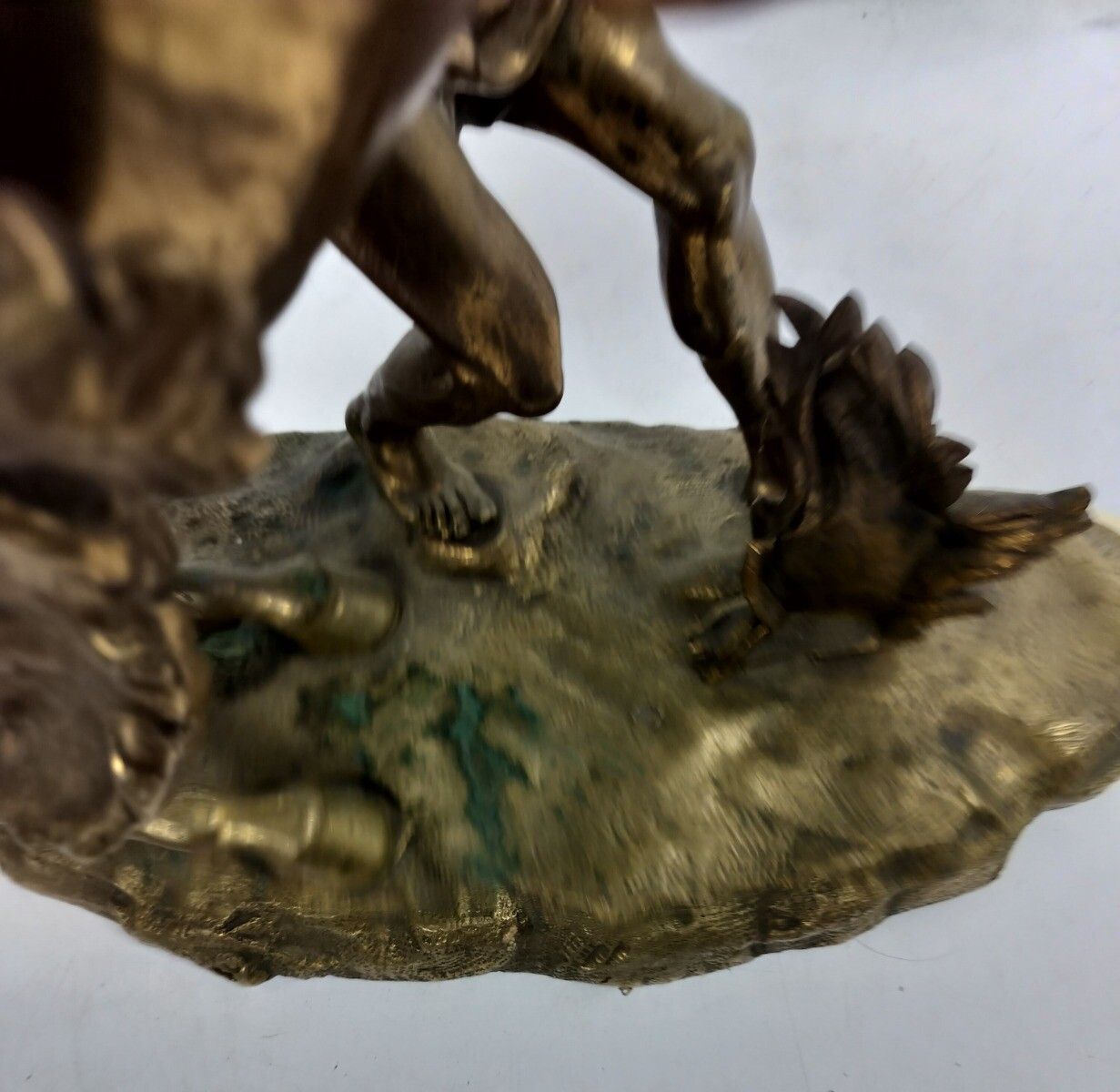 Horse Being Tamed Bronze Exquisite Modelled After Coustou Chateau Marly Statue A photo buy