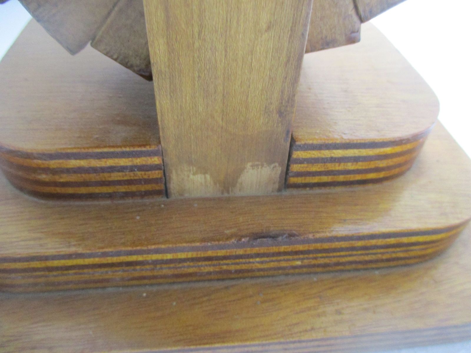 photo furniture Tramp Trench Tramp Folk Art Standing Hand Carved Wooden Crucifix Vintage Rare Co