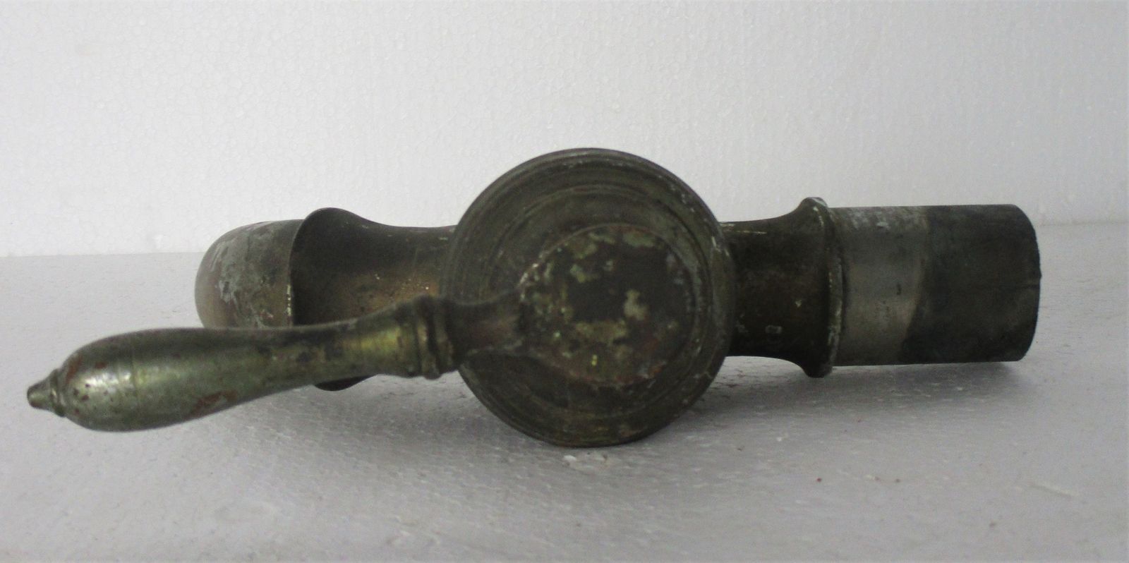 Large Antique Faucet Tap Architectural Industrial Barn Country Farmhouse Sink Re photo vintage
