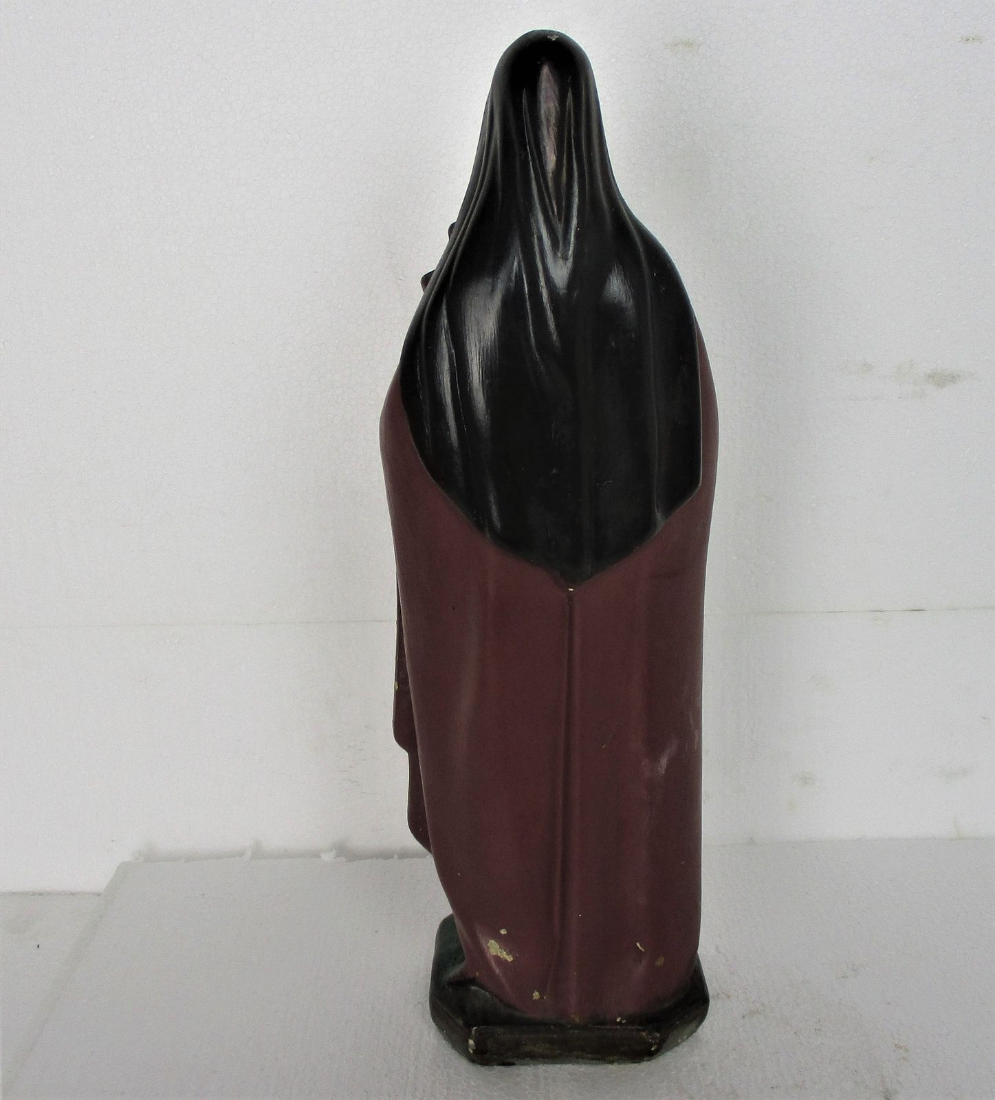 Statue Plaster St Therese Lisieux Little Flower Of Jesus Chapel 16.33" photo vinterior