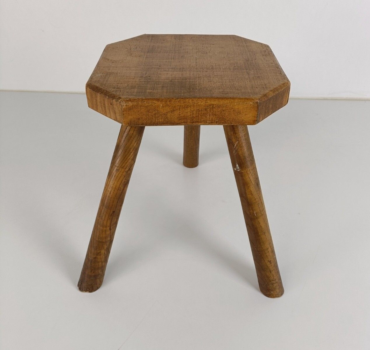 Milking Stool Bench  Pedestal Plant Bonsai Stand  Barn Country Style Wood Funky photo furniture