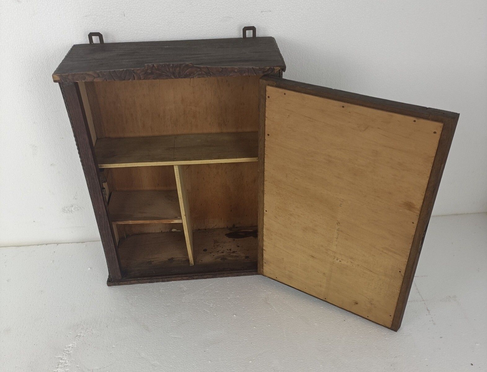 photo for sale Medicine Apothecary Bathroom Cabinet Antique Hanging Kitchen Barn Country Style